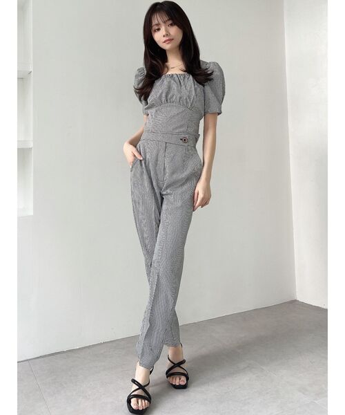 RESEXXY（リゼクシー）の「バックリボンスクエアブラウス【セットアップ着用可能】（シャツ/ブラウス・レディース・その他/その他1/ブラック・FREE）」の7枚目の写真