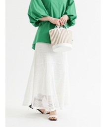 Te chichi | メッシュレースマーメイドスカート(スカート)