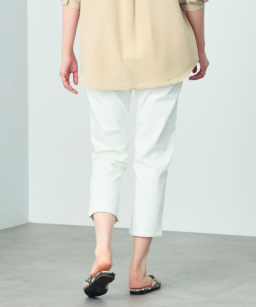 EDWIN(エドウィン)の「EDWIN LADIES スバラシロ カプリパンツ(その他パンツ・レディース・ホワイト・SMALL/MEDIUM/X-SMALL/LARGE)」の5枚目の写真