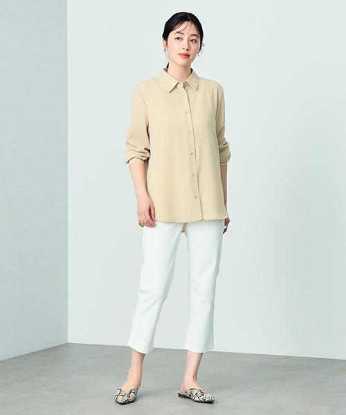 EDWIN(エドウィン)の「EDWIN LADIES スバラシロ カプリパンツ(その他パンツ・レディース・ホワイト・SMALL/MEDIUM/X-SMALL/LARGE)」の10枚目の写真