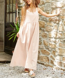 anap mimpi | リネンタッチウエスト切替キャミワンピース(ワンピース)