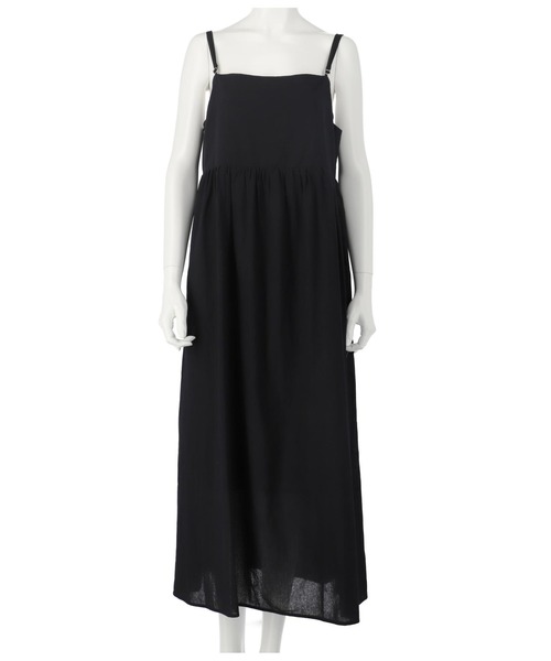 anap mimpi（アナップミンピ）の「リネンタッチウエスト切替キャミワンピース（ワンピース・レディース・ピンク/ブラック/ブルー・FREE）」の18枚目の写真