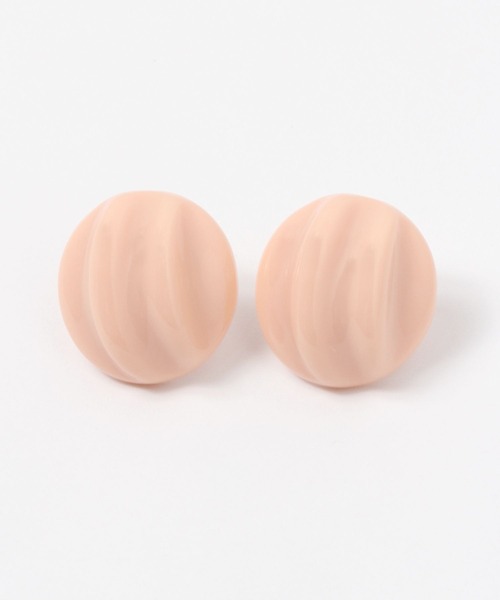 FOREVER 21（フォーエバー トゥエンティーワン）の「オーバルモチーフピアス（ピアス（両耳用）・レディース・ベージュ/パープル/ピンク/ブルー/グリーン/ホワイト系その他・FREE）」の2枚目の写真