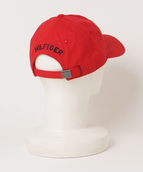 TOMMY HILFIGER（トミーヒルフィガー）の「TOMMY HILFIGER / トミー ヒルフィガー TOMMY BASEBALL CAP ベースボール キャップ（キャップ・メンズ・ホワイト/ブラック/ネイビー/ベージュ/レッド/ピンク・FREE）」の8枚目の写真
