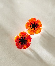 アセチフラワーイヤリング