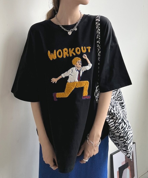 SUGHERO 刺繍入り ジャージーTシャツ 楽天市場】刺繍Tシャツ / 公式 CUBE SUGAR OE天竺 カットソー 総