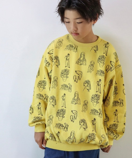 MAKE YOUR DAY（メイクユアデイ）の「すごい絵総柄裏毛トレーナー