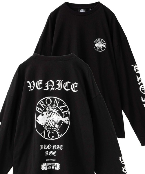BRONZE AGE ブロンズエイジ サークルロゴロングスリーブTシャツ（T