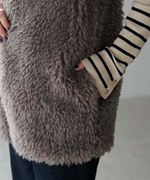 セール】【WEB限定】プードルベスト（ベスト）｜DISCOAT（ディスコート