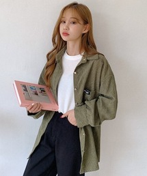 muahmuah([A[A)A'GEM/9 × .komwmuah muah/[A[Ax CORDUROY OVER FIT SHIRT/R[fC I[o[tBbg `FbNVc(Vc/uEX)