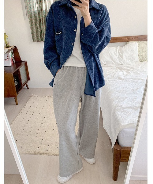 A'GEM/9 × .kom『muah muah/ムーアムーア』 CORDUROY OVER FIT SHIRT/コーデュロイ オーバーフィット チェックシャツ(シャツ/ブラウス)|muahmuah(ムーアムーア) A'GEM/9 × .kom『muah muah/ムーアムーア』 CORDUROY OVER FIT SHIRT/コーデュロイ オーバーフィット チェックシャツ(シャツ/ブラウス)|muahmuah(ムーアムーア)