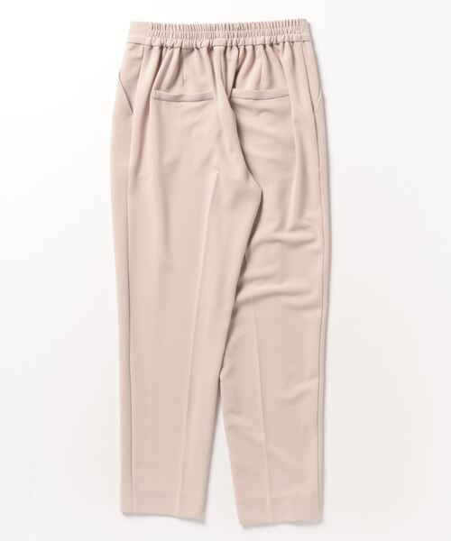 LAISSE PASSE(レッセパッセ)の「バックルデザインテーパードパンツ(スラックス・レディース・ブラック/ベージュ・SMALL/MEDIUM)」の18枚目の写真