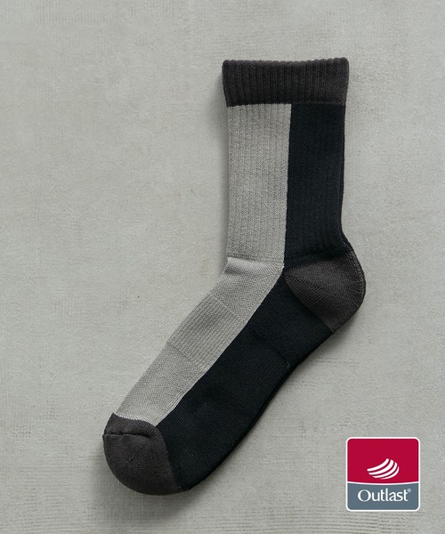 UNITED TOKYO(ユナイテッドトウキョウ)の「アウトラストマルチソックス(ソックス/靴下・メンズ・レッド/ブラック/ネイビー/グレー/グリーン・FREE)」の2枚目の写真