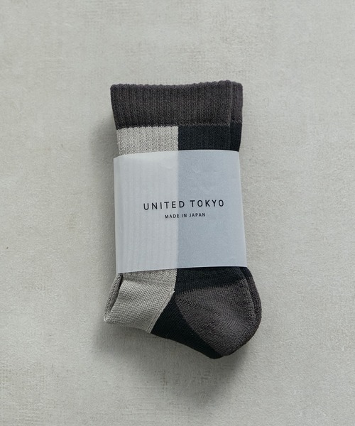 UNITED TOKYO(ユナイテッドトウキョウ)の「アウトラストマルチソックス(ソックス/靴下・メンズ・レッド/ブラック/ネイビー/グレー/グリーン・FREE)」の6枚目の写真