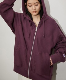 【Champion for ADAM ET ROPE’】EX SEPARATE POCKET ZIP UP REVERS WEAVE HOODIE