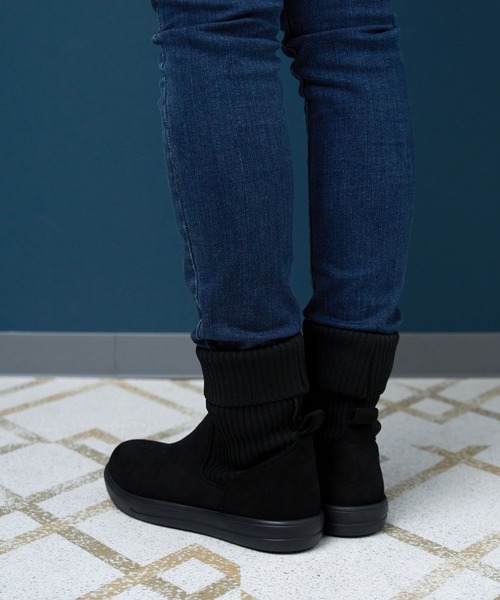 セール】EDWIN【BODY FIRE】はっ水 軽量ソックスブーツ（ブーツ