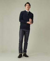 TOKYO SHIRTS | ハーフジップ ベーシック ニットセーター(ニット/セーター)