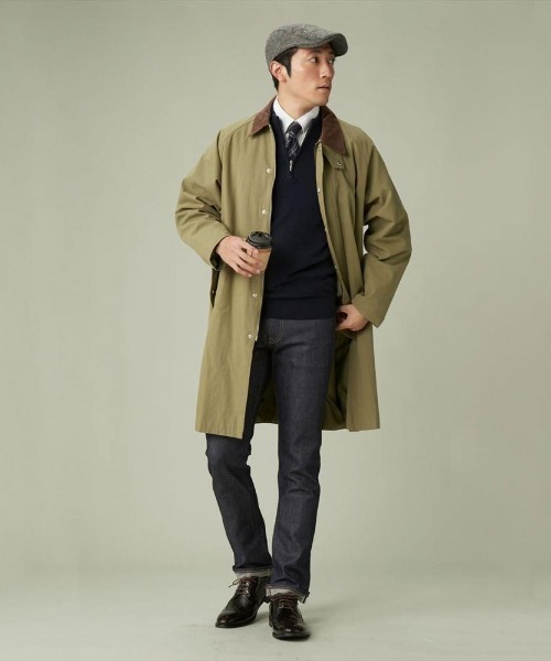 TOKYO SHIRTS（トウキョウシャツ）の「ハーフジップ ベーシック ニットセーター（ニット/セーター・メンズ・チャコール/ブルー/ネイビー・L/LL/M）」の5枚目の写真