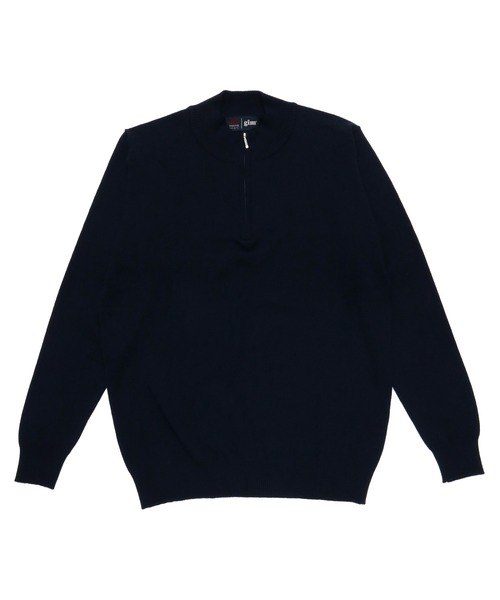 TOKYO SHIRTS（トウキョウシャツ）の「ハーフジップ ベーシック ニットセーター（ニット/セーター・メンズ・チャコール/ブルー/ネイビー・L/LL/M）」の8枚目の写真