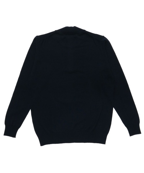 TOKYO SHIRTS（トウキョウシャツ）の「ハーフジップ ベーシック ニットセーター（ニット/セーター・メンズ・チャコール/ブルー/ネイビー・L/LL/M）」の9枚目の写真