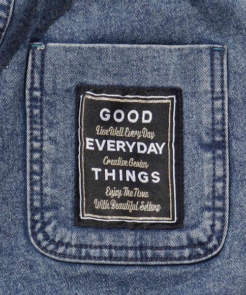 SHOO・LA・RUE(シューラルー)の「◆【110-140cm】裏起毛デニムパンツ(デニムパンツ・キッズ・ブラック系5/ブルー系5・14/13/11/12)」の12枚目の写真