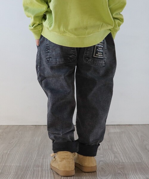 SHOO・LA・RUE(シューラルー)の「◆【110-140cm】裏起毛デニムパンツ(デニムパンツ・キッズ・ブラック系5/ブルー系5・14/13/11/12)」の21枚目の写真