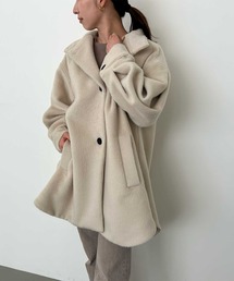 Luxe brille（リュクスブリエ）の「シャギーミドルコート（ピーコート）」