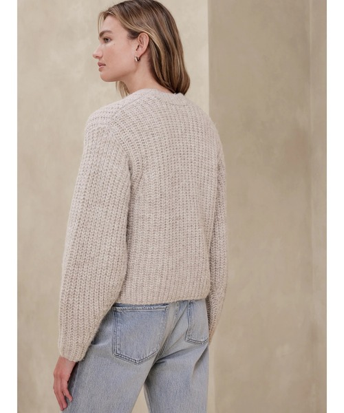 バナナリパブリック BANANA REPUBLIC ニット カーディガン レディース S ショート 丈 BANANA REPUBLIC バナナリパブリック ニット カーディガン