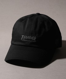 THRASHER | 【THRASHER/スラッシャー】ロゴ刺繍 6パネル ツイル ベースボールキャップ(キャップ)