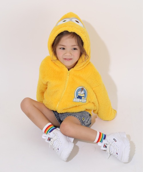 ミニオン ボアパーカー USJ - ミニオン ボアパーカーの通販 by a's shop｜ユニバーサル