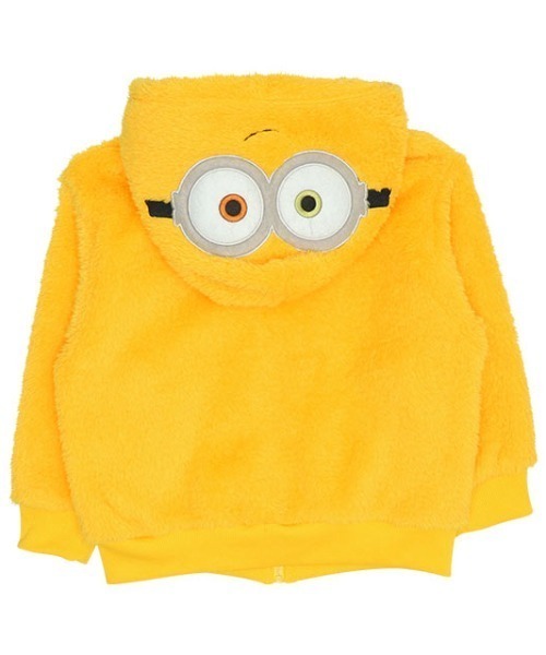 ミニオン ボアパーカー 親子お揃い ミニオン ボアジップパーカー 9102K（パーカー）｜MINIONS