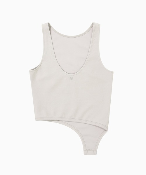 タンクトップ ノースリーブ STUDIOTABLE/スタジオテーブル CURVED SLEEVELESS タンクトップ レディース STUDIOTABLE タンクトップ ノースリーブ STUDIOTABLE/スタジオ