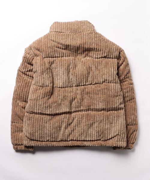 anap mimpi（アナップミンピ）の「コーデュロイ ダウン ジャケット（ダウンジャケット/コート・レディース・ピンク/キャメル/ネイビー・FREE）」の4枚目の写真