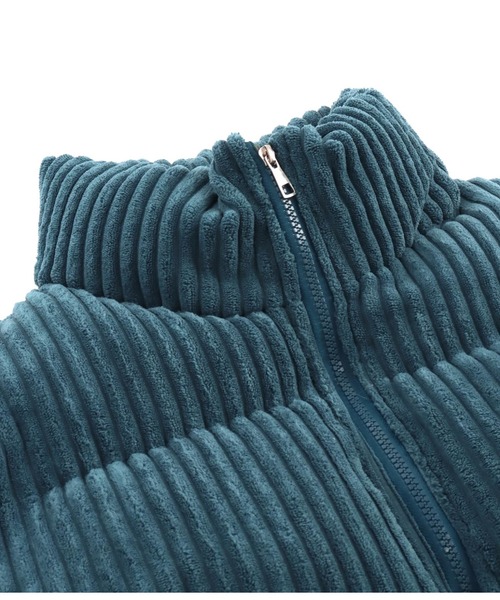 anap mimpi（アナップミンピ）の「コーデュロイ ダウン ジャケット（ダウンジャケット/コート・レディース・ピンク/キャメル/ネイビー・FREE）」の9枚目の写真