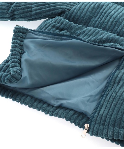 anap mimpi（アナップミンピ）の「コーデュロイ ダウン ジャケット（ダウンジャケット/コート・レディース・ピンク/キャメル/ネイビー・FREE）」の10枚目の写真