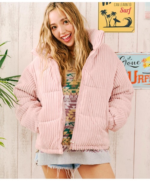 anap mimpi（アナップミンピ）の「コーデュロイ ダウン ジャケット（ダウンジャケット/コート・レディース・ピンク/キャメル/ネイビー・FREE）」の19枚目の写真