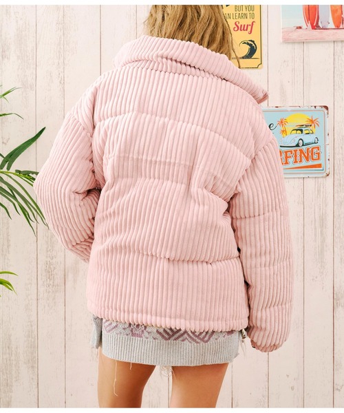 anap mimpi（アナップミンピ）の「コーデュロイ ダウン ジャケット（ダウンジャケット/コート・レディース・ピンク/キャメル/ネイビー・FREE）」の17枚目の写真