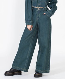 X-girl | OVERDYED DENIM PANTS(デニムパンツ)
