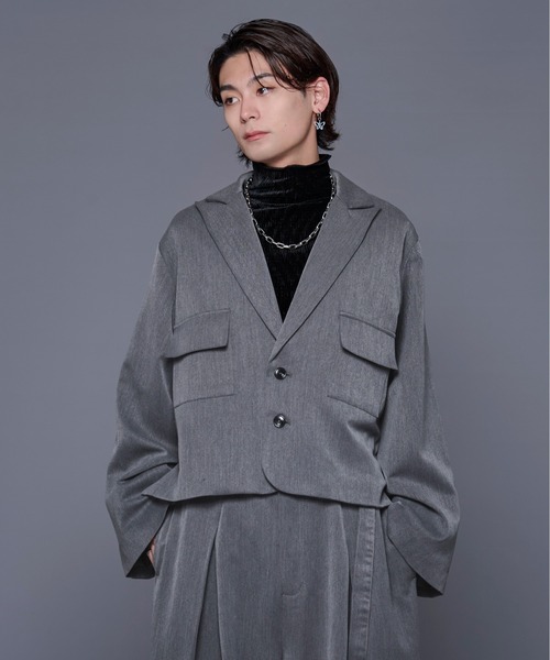 Ellno Loset（エルノロゼット）の「フレアスリーブショートジャケット