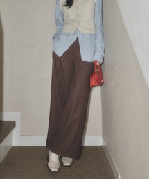 adjustable wide pants / アジャスタブルワイドパンツ