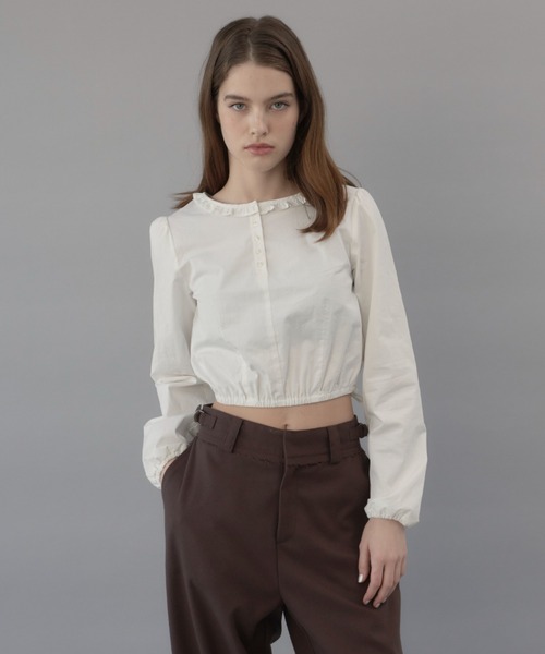 GIUNON(ジウノン)の「adjustable wide pants / アジャスタブルワイドパンツ(その他パンツ・レディース・グレー/ブラウン・0/1)」の19枚目の写真