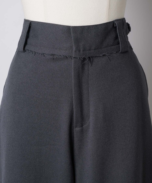 GIUNON(ジウノン)の「adjustable wide pants / アジャスタブルワイドパンツ(その他パンツ・レディース・グレー/ブラウン・0/1)」の17枚目の写真