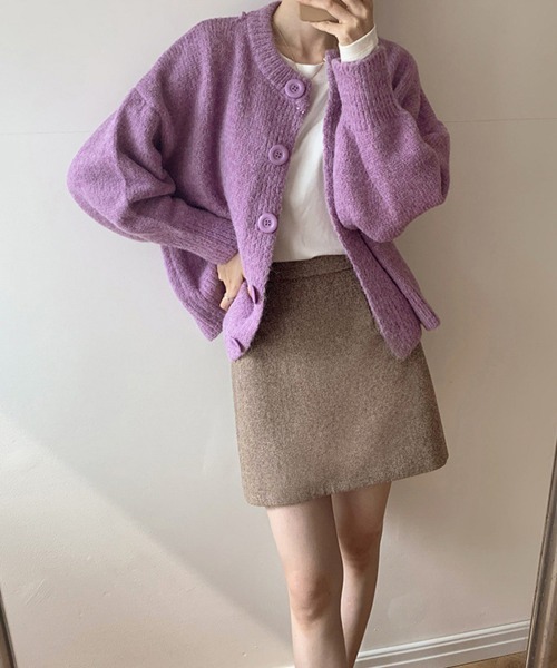 Miniministore（ミニミニストア）の「ヒートインナー レディース あったか（Tシャツ/カットソー・レディース・ブルー/ホワイト/モスグリーン/ブラウン/パープル/ブラック・フリー）」の16枚目の写真