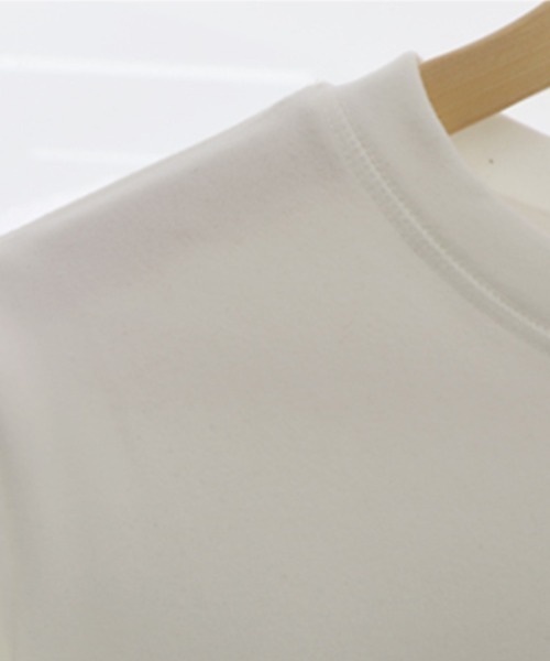 Miniministore（ミニミニストア）の「ヒートインナー レディース あったか（Tシャツ/カットソー・レディース・ブルー/ホワイト/モスグリーン/ブラウン/パープル/ブラック・フリー）」の13枚目の写真