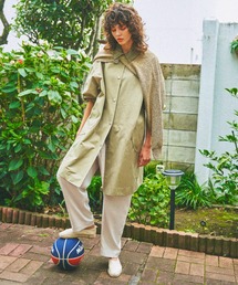 null.（ヌル）の「ＧＬＯＳＳコットンステンカラーコート（ステンカラーコート）」