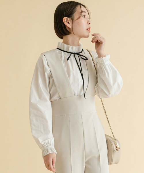 F by ROSSO（エフバイロッソ）の「F by ROSSO フリルネック2WAY