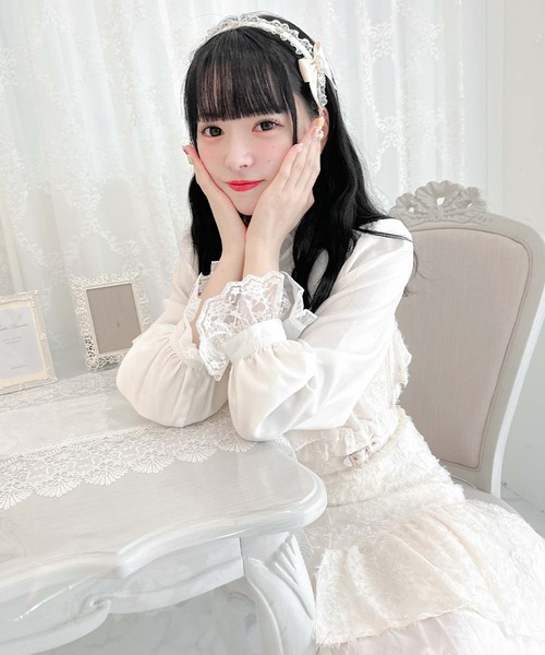 当時物♡姫ちゃんのリボン♡カチューシャとネックレスのセット　平成レトロ 姫ちゃんのリボン リボンペンダント - 魔女っ子おもちゃや可愛い