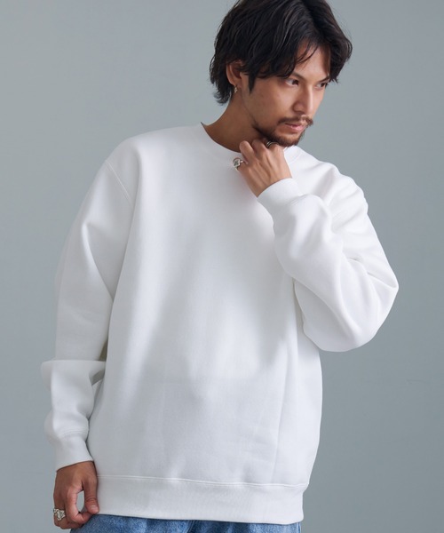 United Athle(ユナイテッドアスレ)の「『United Athle/ユナイテッドアスレ』10.0オンスT/C クルーネック裏起毛スウェットトレーナー【Z】(スウェット・メンズ・ホワイト/スミクロ/ブラック/サンドベージュ/ダークブラウン/ネイビー・L/XL/M)」の8枚目の写真