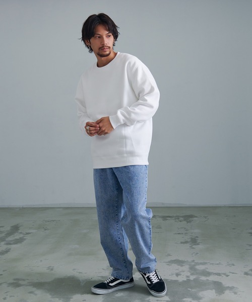 United Athle(ユナイテッドアスレ)の「『United Athle/ユナイテッドアスレ』10.0オンスT/C クルーネック裏起毛スウェットトレーナー【Z】(スウェット・メンズ・ホワイト/スミクロ/ブラック/サンドベージュ/ダークブラウン/ネイビー・L/XL/M)」の9枚目の写真