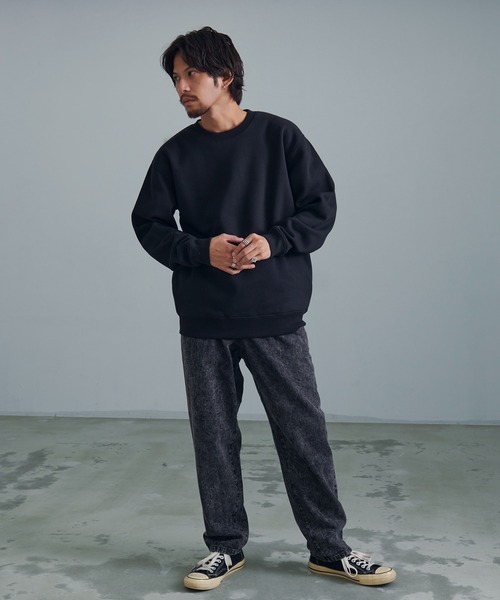 United Athle(ユナイテッドアスレ)の「『United Athle/ユナイテッドアスレ』10.0オンスT/C クルーネック裏起毛スウェットトレーナー【Z】(スウェット・メンズ・ホワイト/スミクロ/ブラック/サンドベージュ/ダークブラウン/ネイビー・L/XL/M)」の15枚目の写真